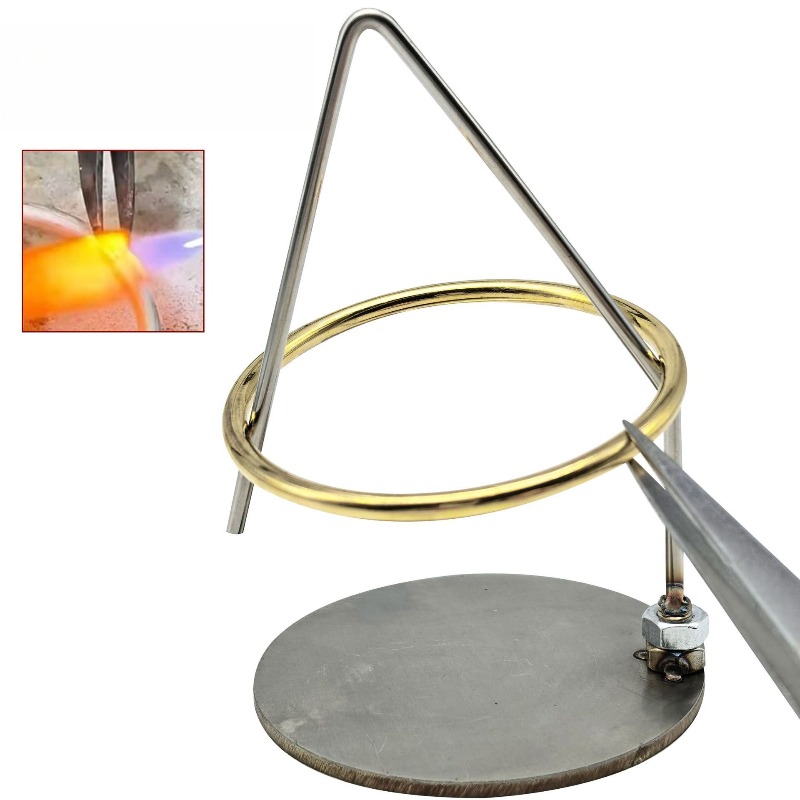 Jewelry Making Vise - แท่นยึดสำหรับเชื่อมสร้อยข้อมือ ทำจากสแตนเลส ใช้สำหรับทำเครื่องประดับ ซ่อมแซมแหวนทอง เงิน งานฝีมือ