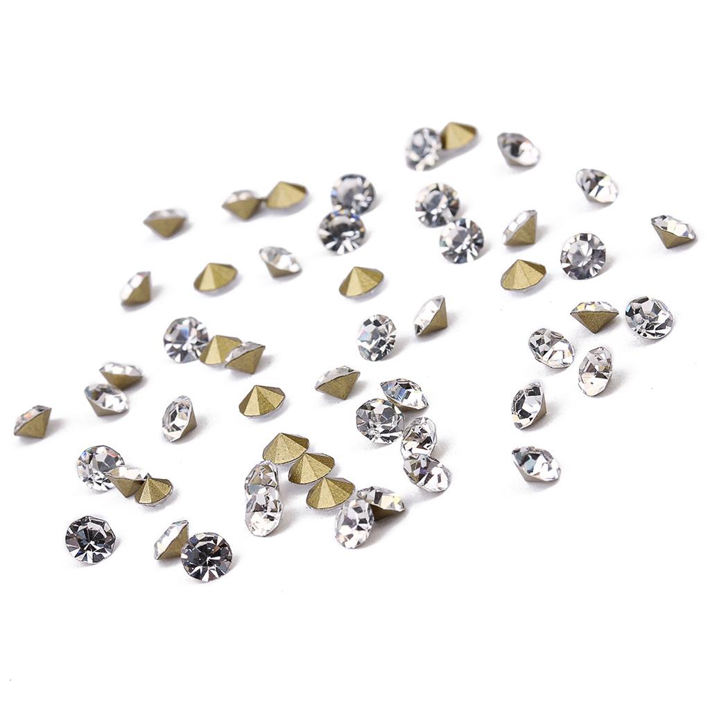 Jewelry Making Using Beads - ลูกปัดเพชรเทียม แก้วประดับ อุปกรณ์ทำเครื่องประดับ สำหรับตกแต่งเล็บ งานประดิษฐ์การ์ด และงานตกแต่งเสื้อผ้า