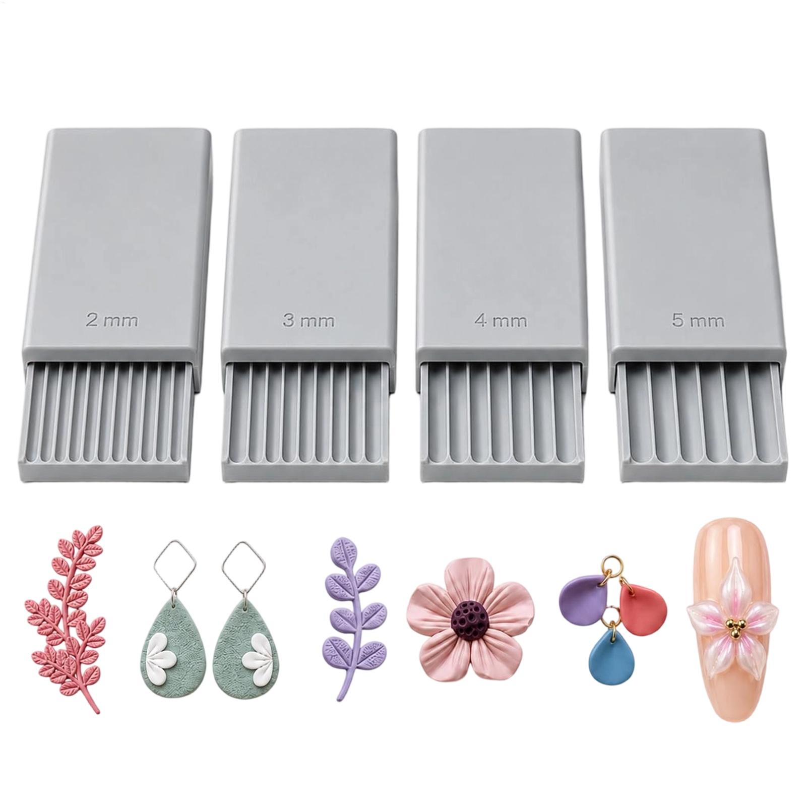 Jewelry Making In Clay - เครื่องทำลูกบอลดินเหนียวพิมพ์ 3 มิติ DIY ใช้ซ้ำได้ 4