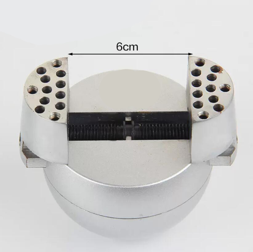 Jewelry Making Vise - ที่หนีบแหวนสำหรับทำเครื่องประดับ 360 องศา ° แท่นจับชิ้นงานแบบลูกบอล CNC