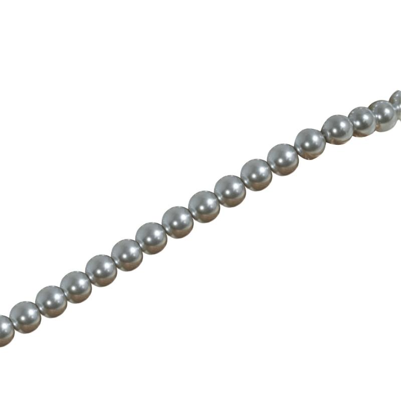 Jewelry Making Using Beads - Y1UD รอบลูกปัดไข่มุกเทียม 8 มม.ไข่มุกแก้วลูกปัดสำหรับสร้อยข้อมือเครื่องประดับทำ