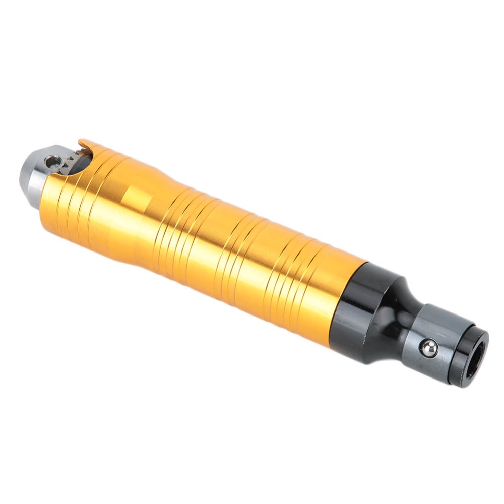 Jewelry Making Rotary Tool - ด้ามจับเพลาทองเหลืองแบบยืดหยุ่น ความยาว 13.6 ซม. เครื่องเจียรเหล็กแบบหมุนได้ พร้อมหัวจับดอกสว่าน