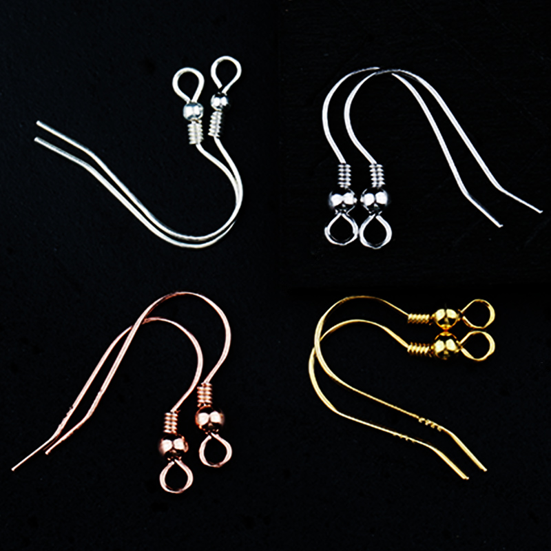 100PCS 20x17 มม.ต่างหู Clasps  - Jewelry Making Using Beads บทวิจารณ์และราคา