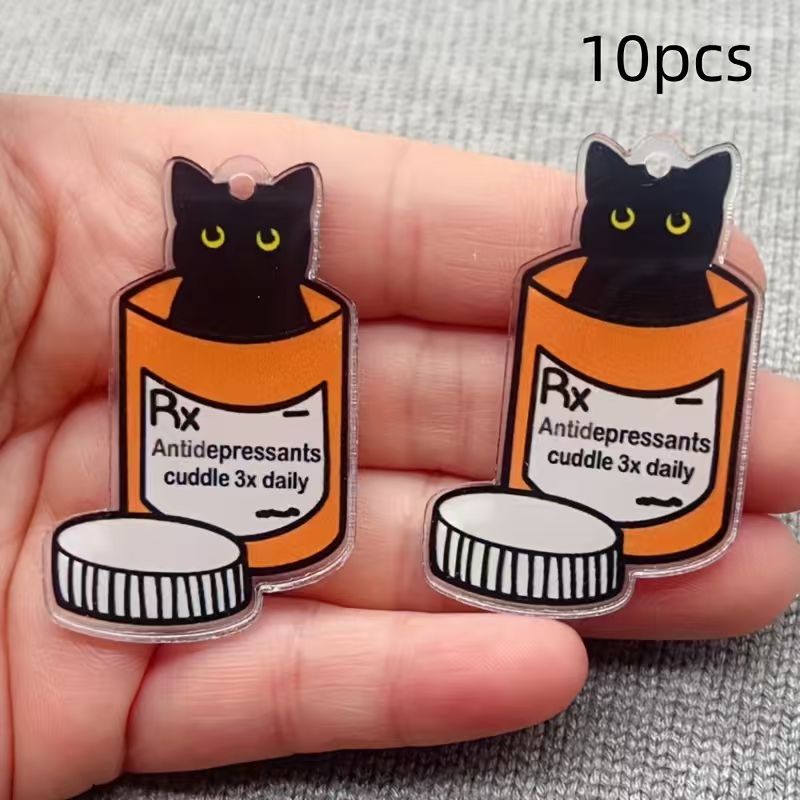 จี้อะคริลิครูปแมวสำหรับทำเครื่ - Jewelry Making Necklaces บทวิจารณ์และราคา