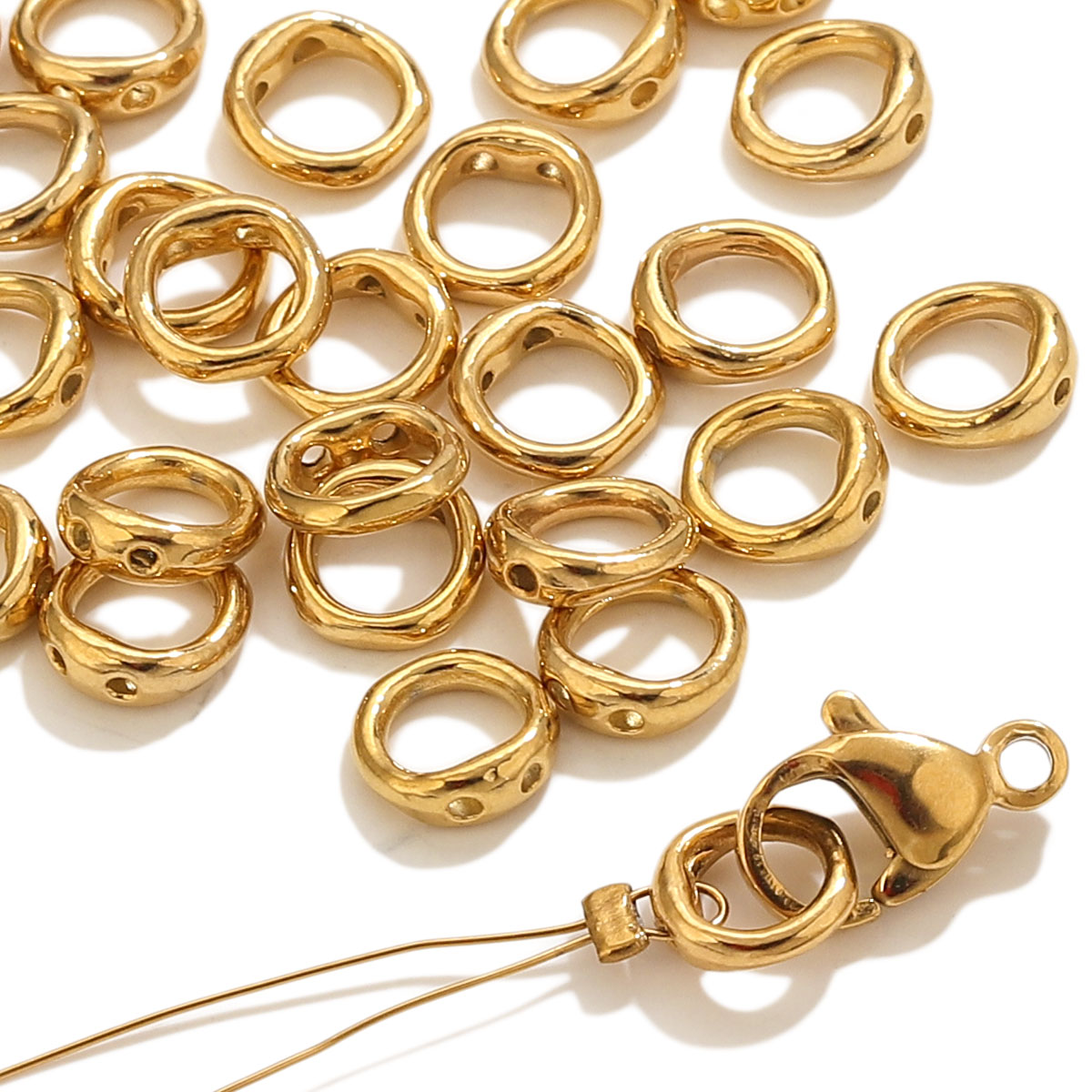ตัวเชื่อมปลายสายสแตนเลส 20 ชิ้ - Jewelry Making Supplies บทวิจารณ์และราคา