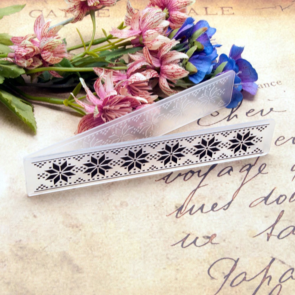 Snasan แม่พิมพ์ลายนูนนูนรูปใบไ - Jewelry Making In Clay บทวิจารณ์และราคา
