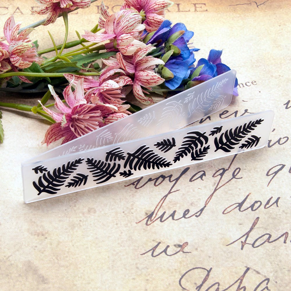Snasan แม่พิมพ์ลายนูนนูนรูปใบไ - Jewelry Making In Clay บทวิจารณ์และราคา