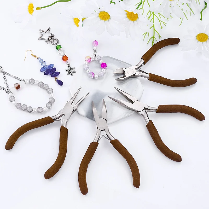 ชุดคีมปากแหลม คีมปากกลม คีมตัด - Jewelry Making Using Beads บทวิจารณ์และราคา