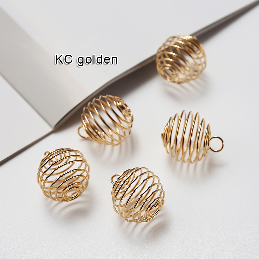 20 ชิ้น/ล็อตโลหะ Filigree Holl - Jewelry Making Using Beads บทวิจารณ์และราคา