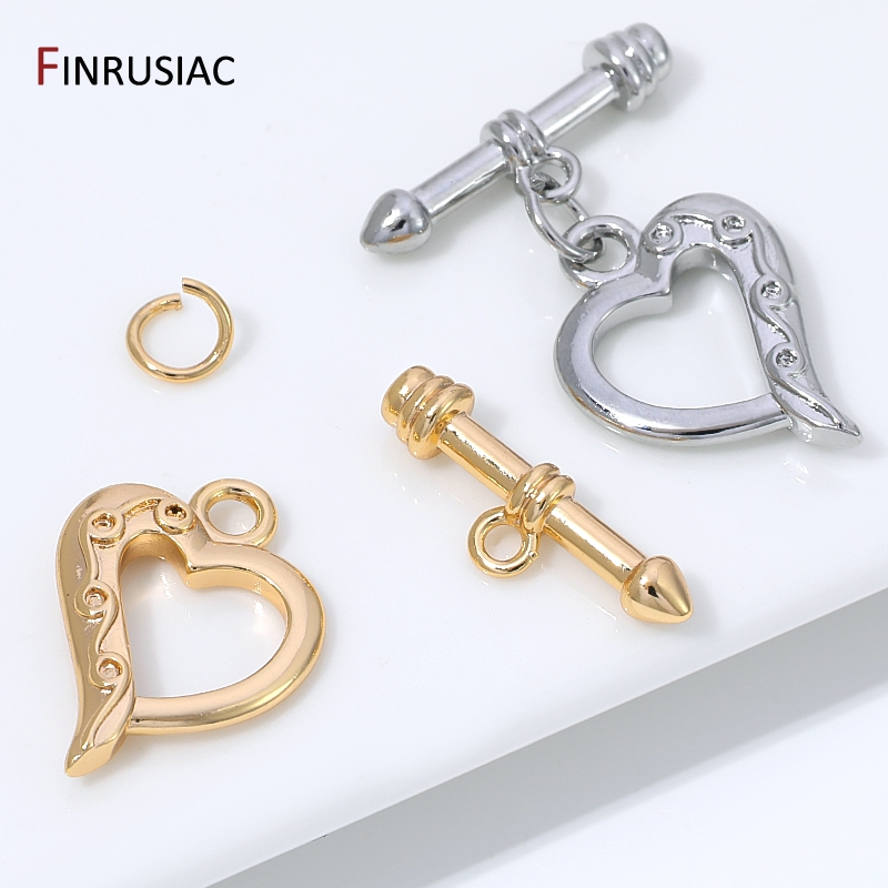 ตัวล็อกแบบหัวใจชุบทอง 14K ทำจา - Jewelry Making Items บทวิจารณ์และราคา
