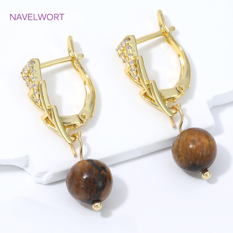 ตะขอเกี่ยวต่างหูชุบทอง 18K ประ - Jewelry Making Items บทวิจารณ์และราคา