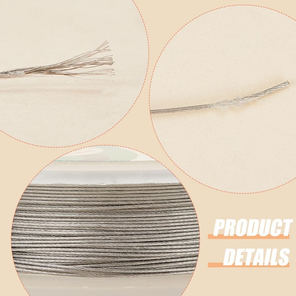 19 Strands ลูกปัดลวด (0.015 นิ - Jewelry Making Course บทวิจารณ์และราคา