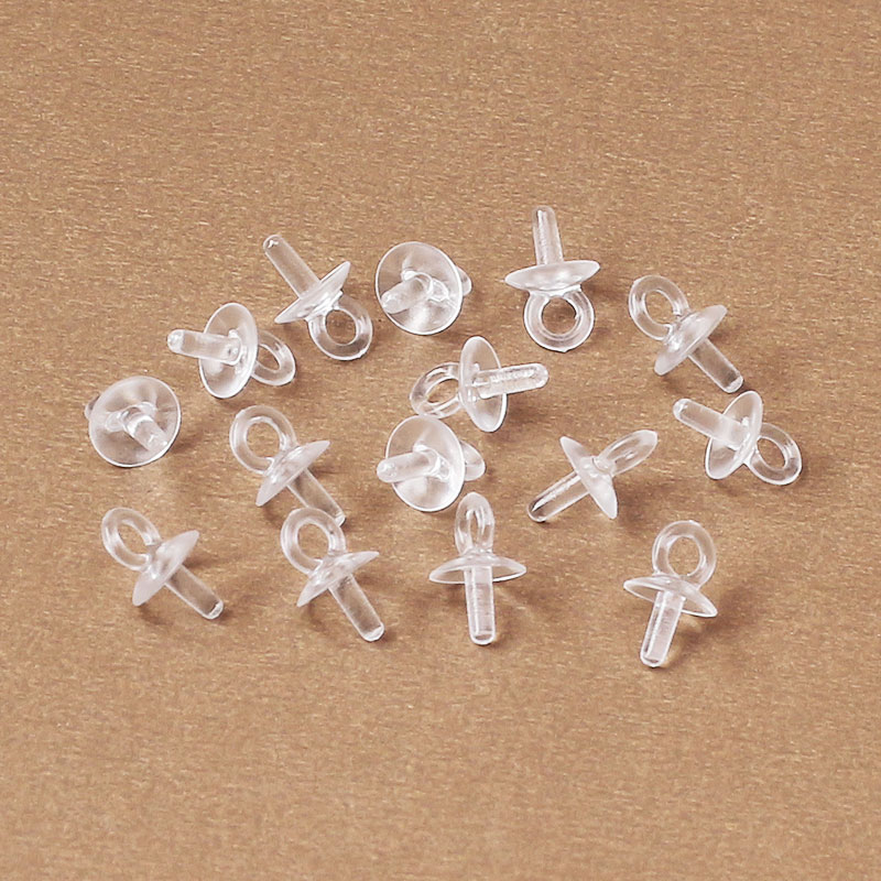 หมุดเรซิ่นแบบถ้วยใส 100 ชิ้น ส - Jewelry Making Using Beads บทวิจารณ์และราคา