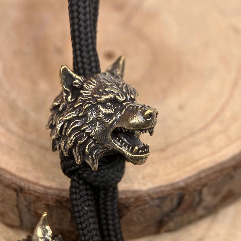 ลูกปัดทองเหลืองวินเทจรูปหัวหมา - Jewelry Making Using Beads บทวิจารณ์และราคา