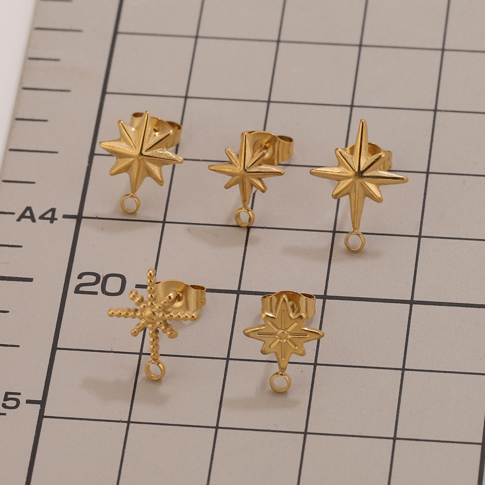 ต่างหูสแตนเลสรูปดาว 6 ชิ้น สำห - Jewelry Making Course บทวิจารณ์และราคา