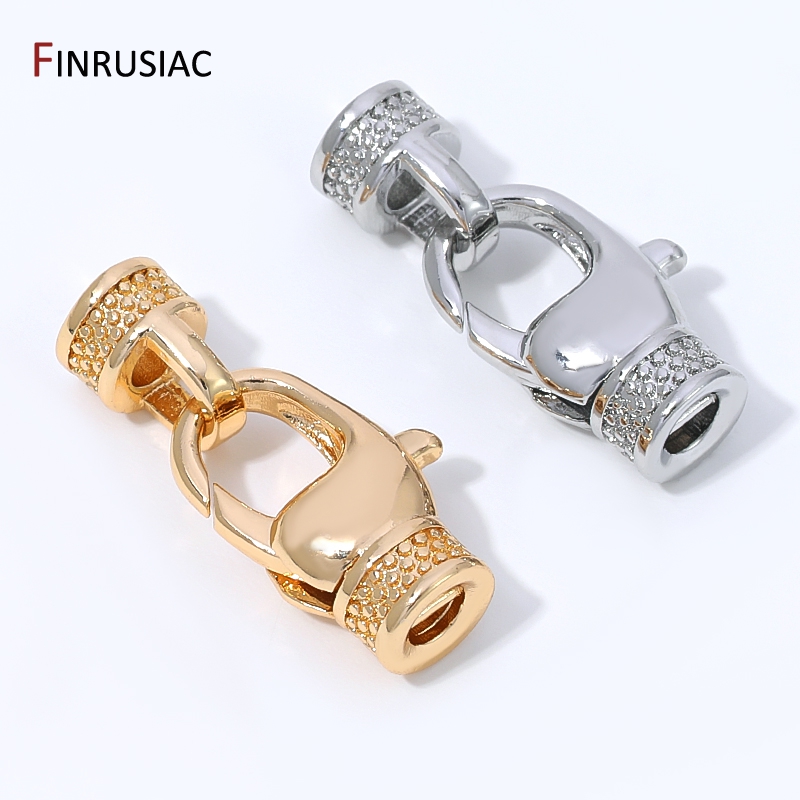 ตัวล็อคแบบก้ามปูทองเหลืองชุบทอ - Jewelry Making Items บทวิจารณ์และราคา