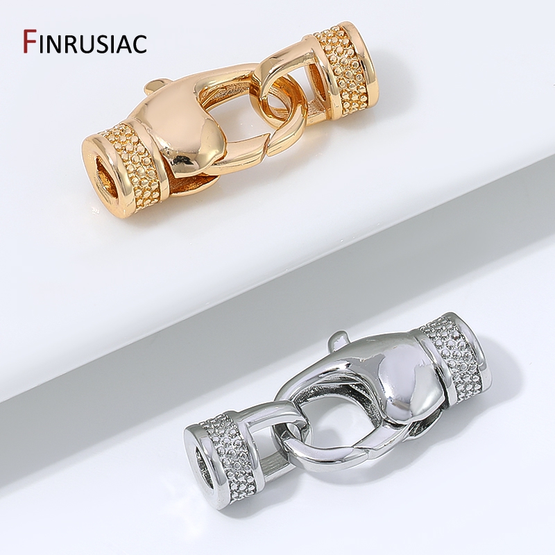 ตัวล็อคแบบก้ามปูทองเหลืองชุบทอ - Jewelry Making Items บทวิจารณ์และราคา