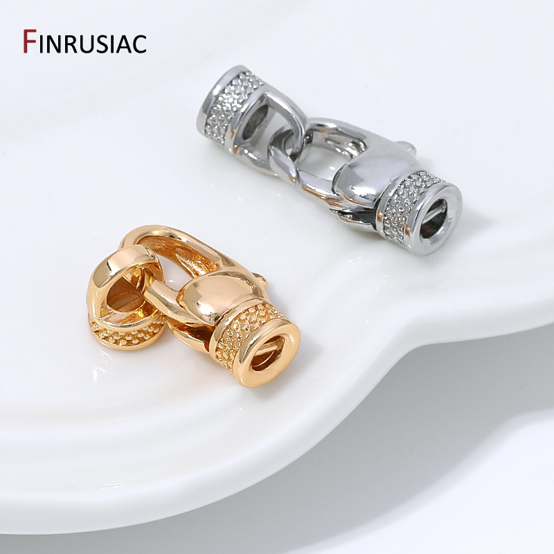 ตัวล็อคแบบก้ามปูทองเหลืองชุบทอ - Jewelry Making Items บทวิจารณ์และราคา