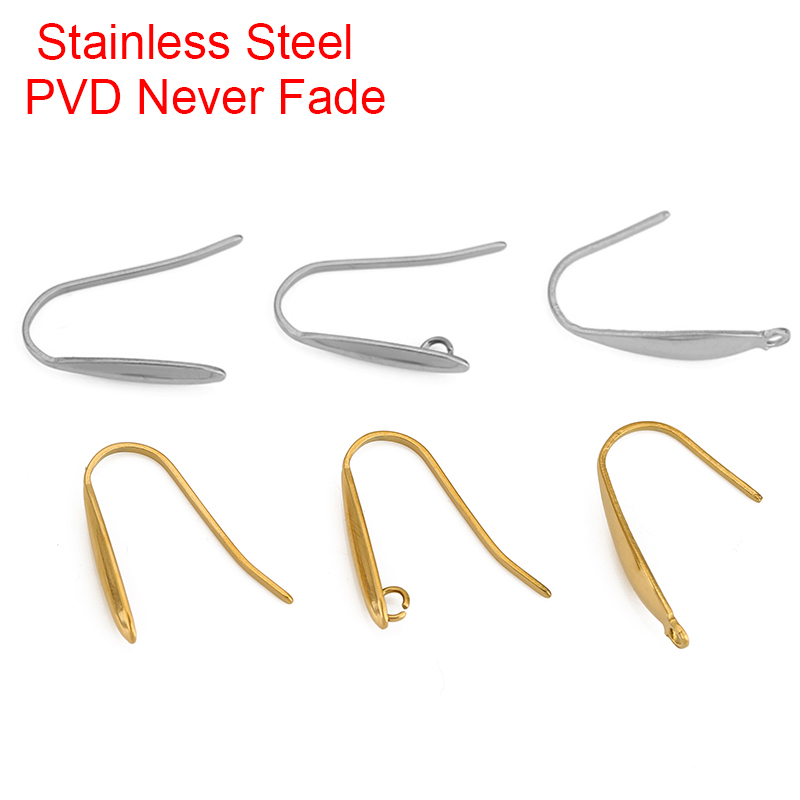 10pcs ไม่เคยจางหายสแตนเลสต่างห - Jewelry Making Supplies บทวิจารณ์และราคา