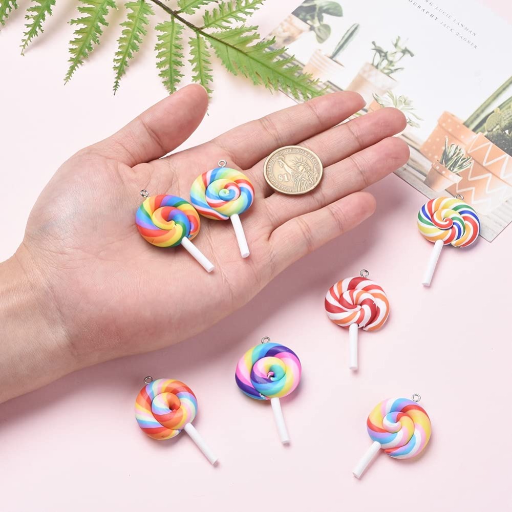 3/9/18pcs Multi-สีนุ่มเซรามิค  - Jewelry Making In Clay บทวิจารณ์และราคา