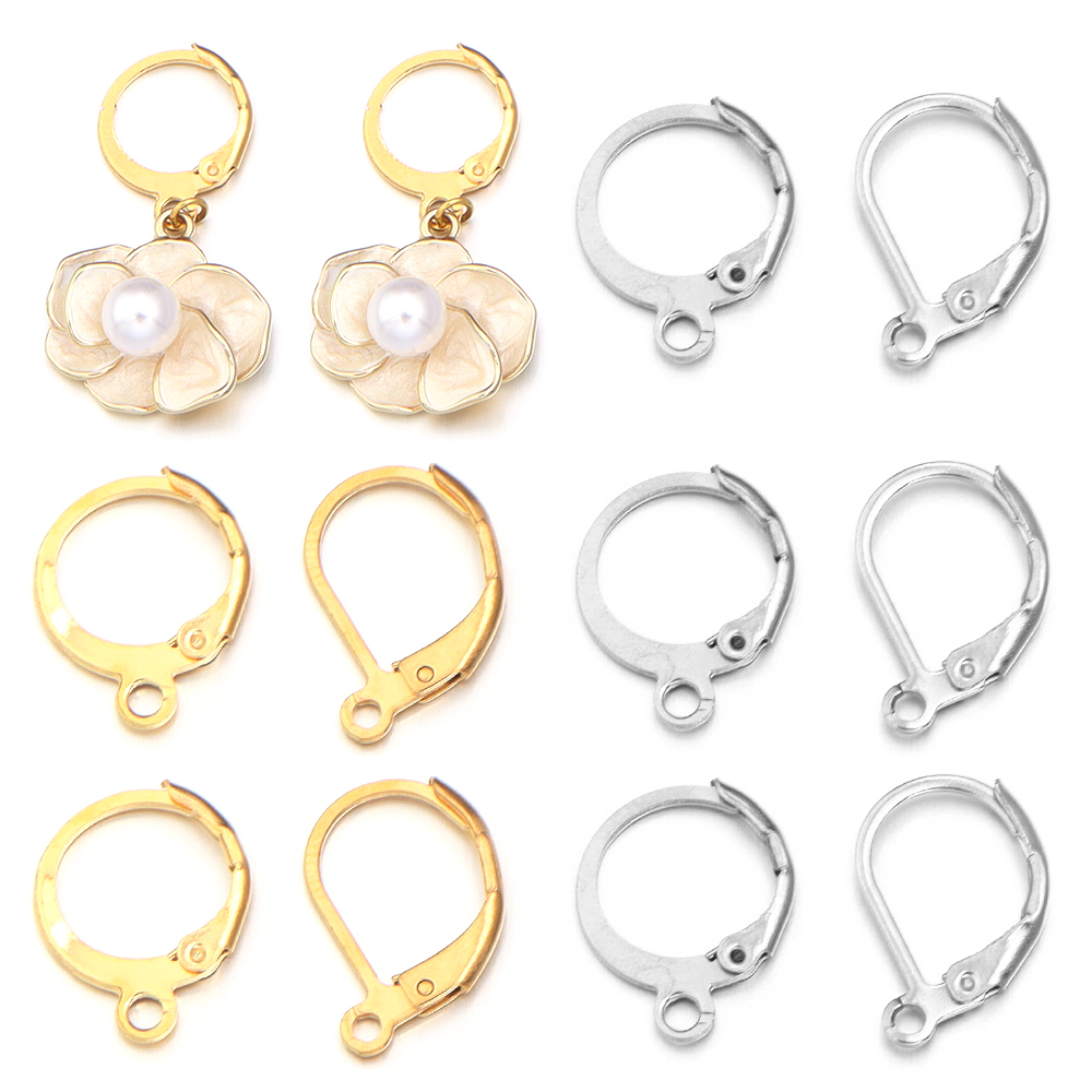 20 ชิ้น/ล็อตสแตนเลสหู Hook รอบ - Jewelry Making Supplies บทวิจารณ์และราคา
