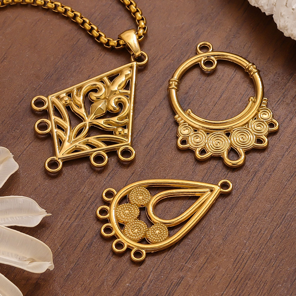 ตัวเชื่อมต่อต่างหูสแตนเลส 5 ชิ - Jewelry Making Supplies Wholesale บทวิจารณ์และราคา