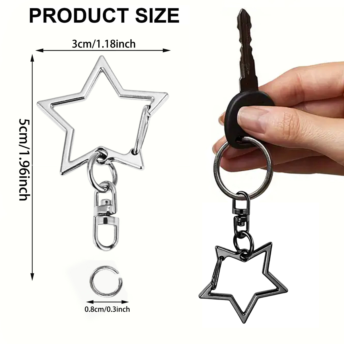ชุดอุปกรณ์ทำพวงกุญแจรูปดาว 5/1 - Jewelry Making Kits บทวิจารณ์และราคา