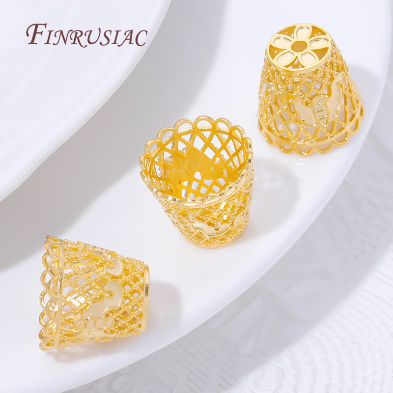 ปลายพู่ห้อยชุบทอง 18K ขายส่งอุ - Jewelry Making Supplies Wholesale บทวิจารณ์และราคา