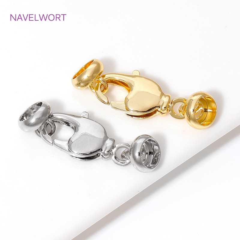 18K ทองชุบทองเหลือง Clasps กุ้ - Jewelry Making Items บทวิจารณ์และราคา