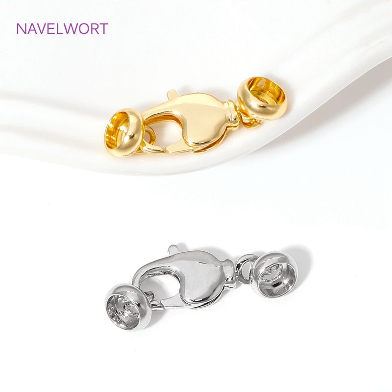 18K ทองชุบทองเหลือง Clasps กุ้ - Jewelry Making Items บทวิจารณ์และราคา