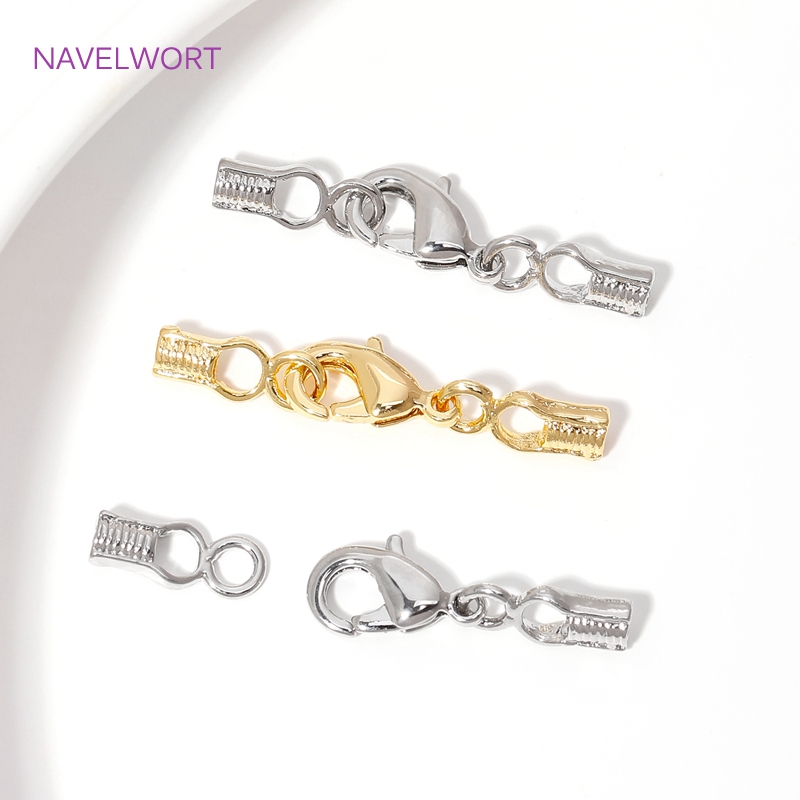 18K ทองชุบทองเหลือง Clasps กุ้ - Jewelry Making Items บทวิจารณ์และราคา