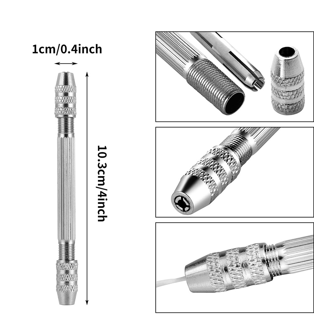 ฐานสว่านมือแบบสองหัว, 0.8-3.0  - Jewelry Making Rotary Tool บทวิจารณ์และราคา