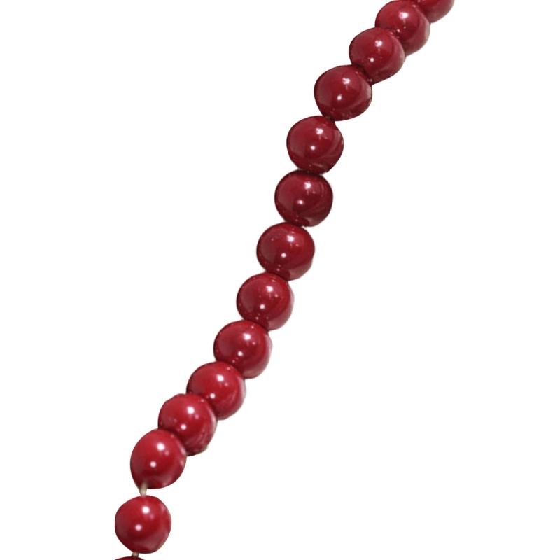 Y1UD รอบลูกปัดไข่มุกเทียม 8 มม - Jewelry Making Using Beads บทวิจารณ์และราคา