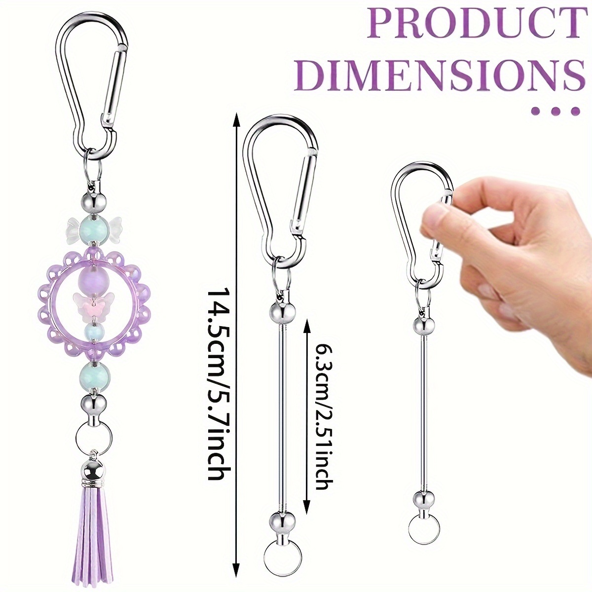 พวงกุญแจอเนกประสงค์ 10 ชิ้น แบ - Jewelry Making Using Beads บทวิจารณ์และราคา