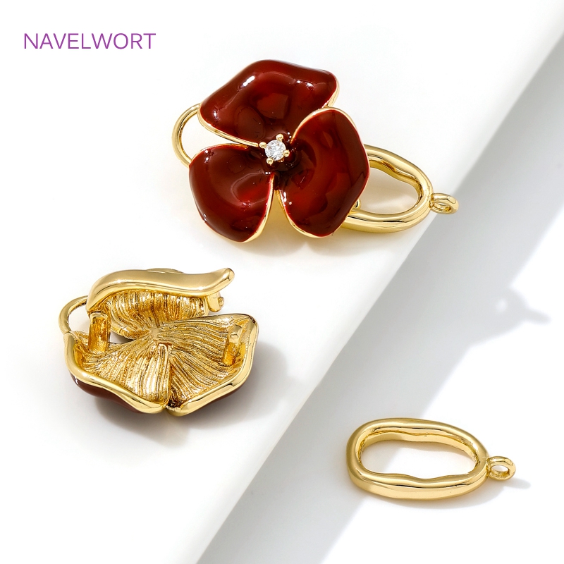 หลายรูปแบบ 18K ทองชุบทองเหลือง - Jewelry Making Items บทวิจารณ์และราคา