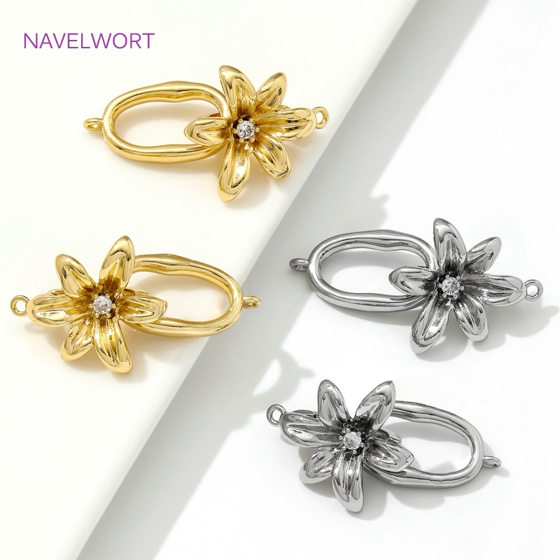 หลายรูปแบบ 18K ทองชุบทองเหลือง - Jewelry Making Items บทวิจารณ์และราคา