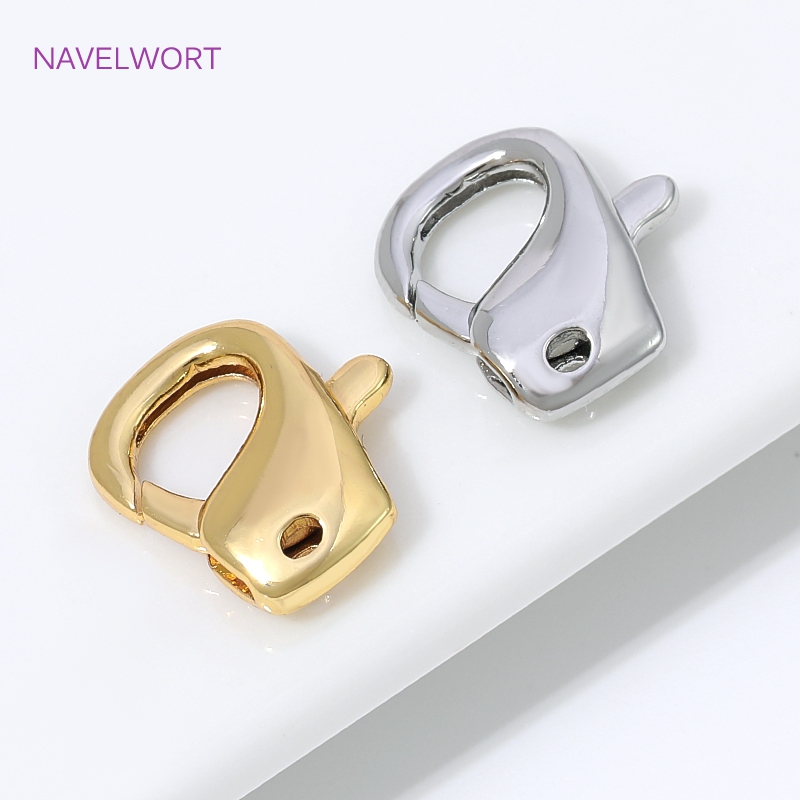 ตัวล็อกแบบก้ามปูชุบทอง 18K ขนา - Jewelry Making Items บทวิจารณ์และราคา