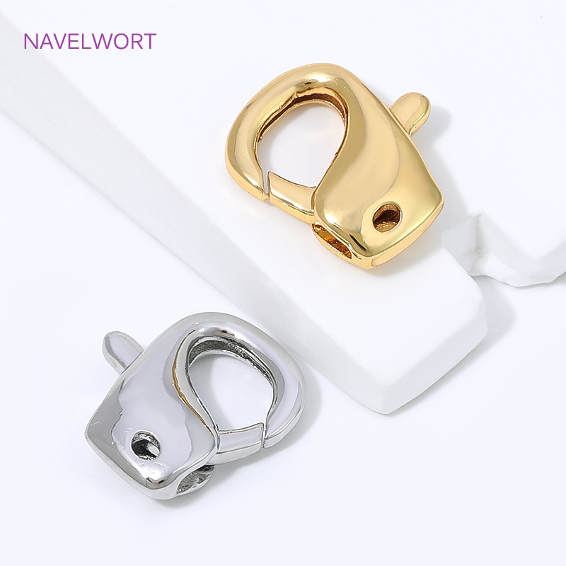 ตัวล็อกแบบก้ามปูชุบทอง 18K ขนา - Jewelry Making Items บทวิจารณ์และราคา