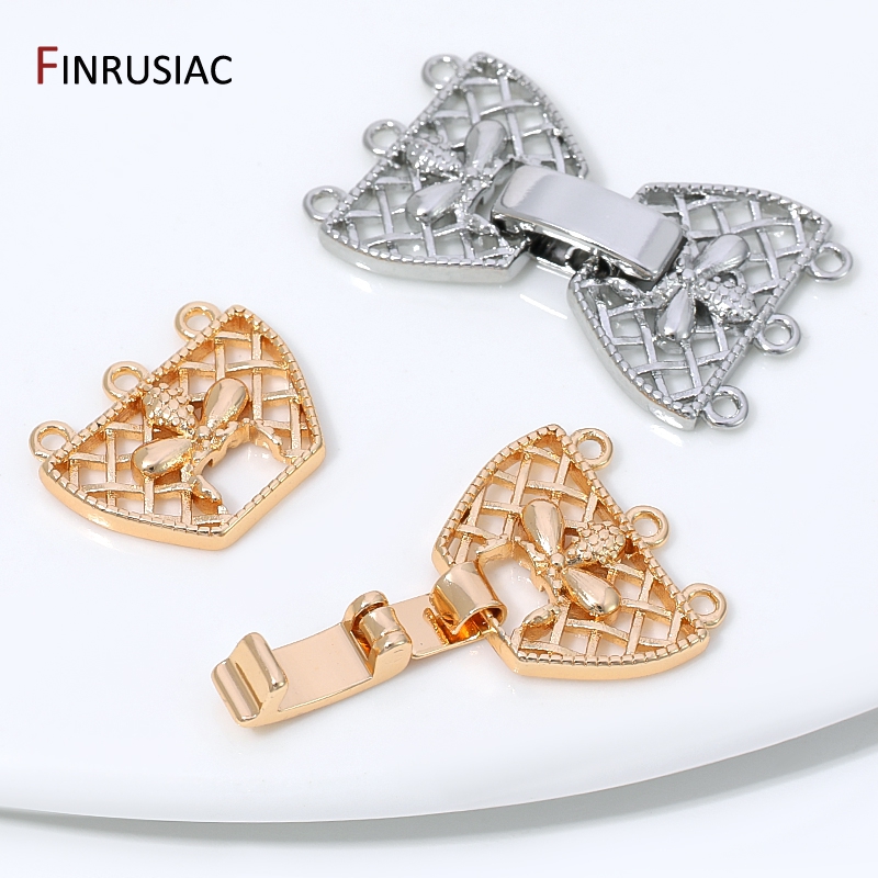 ตัวเชื่อมต่อแบบมีตัวล็อค 3 แถว - Jewelry Making Supplies บทวิจารณ์และราคา
