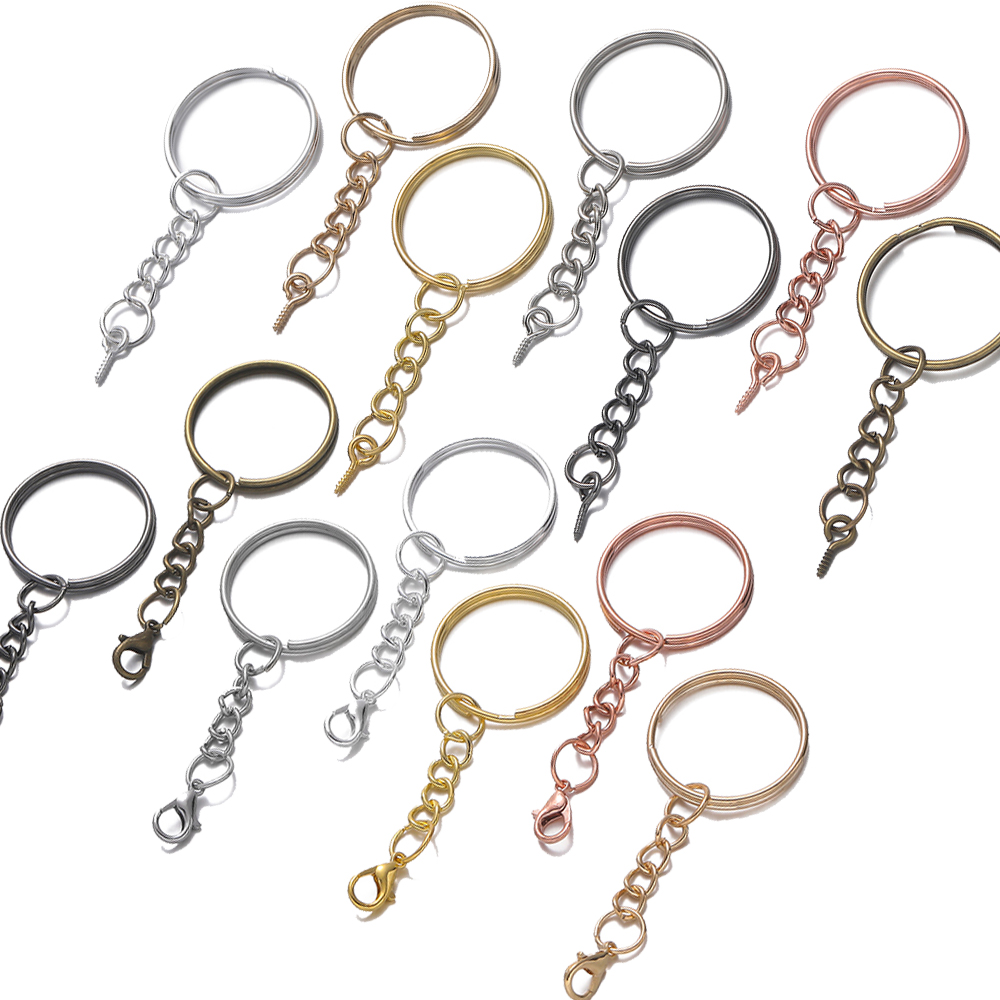 10 ชิ้น/ล็อต ห่วงคล้องกุญแจแบบ - Jewelry Making Supplies Wholesale บทวิจารณ์และราคา