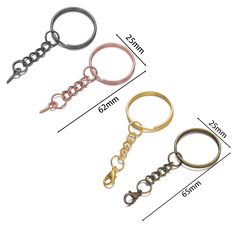 10 ชิ้น/ล็อต ห่วงคล้องกุญแจแบบ - Jewelry Making Supplies Wholesale บทวิจารณ์และราคา