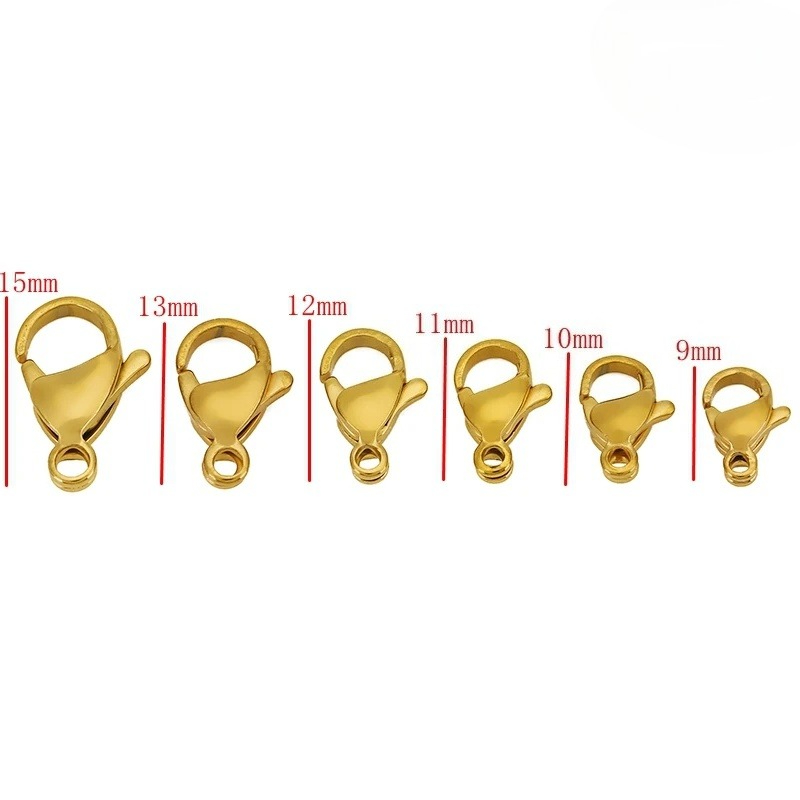 ตัวล็อคแบบก้ามปูสแตนเลส 20 ชิ้ - Jewelry Making Items บทวิจารณ์และราคา